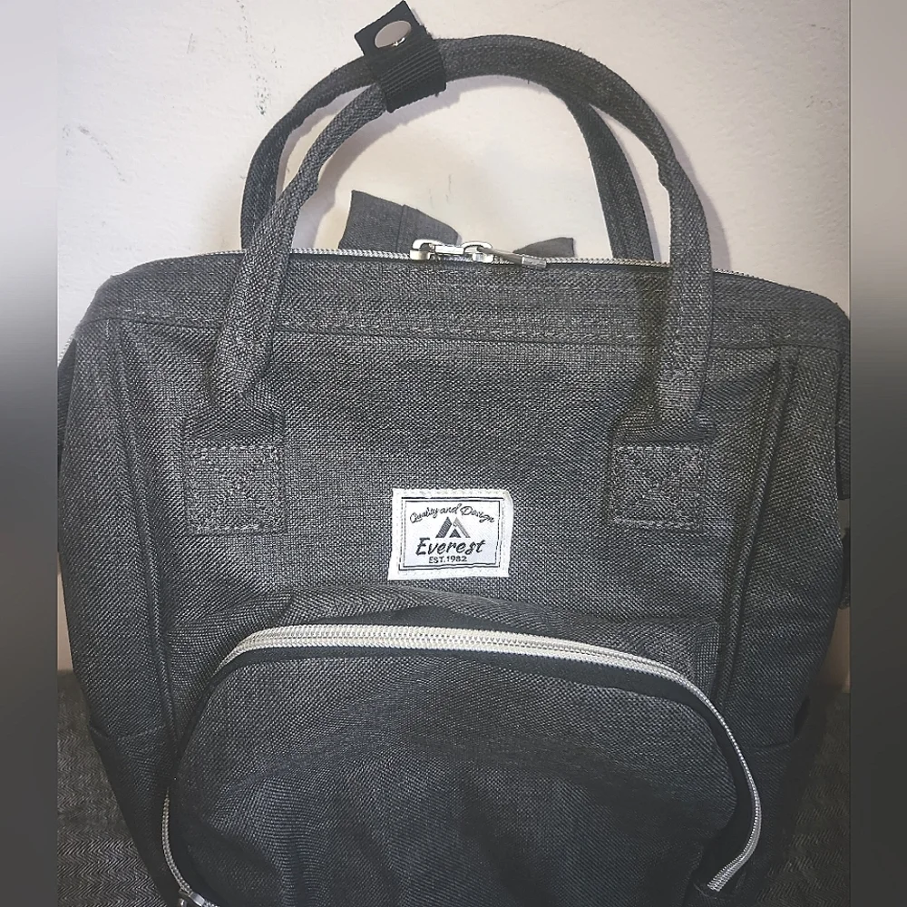 Everest 'Friendly' Framed Small Backpack Purse Diaper Bag